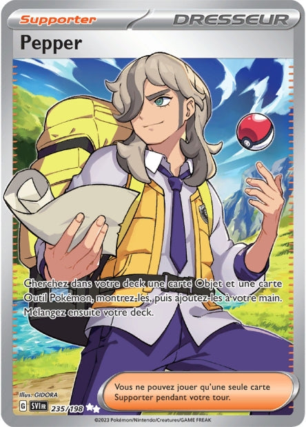 Carte Pokémon Pepper 235/198 SV1 EV01 LorenZone
