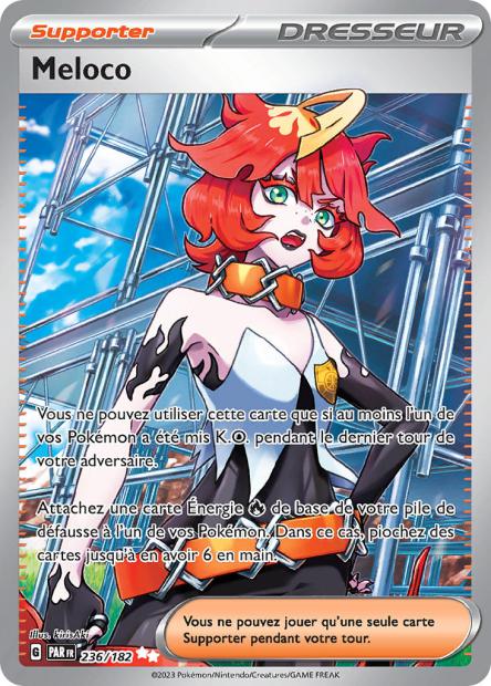 Carte Pokémon Meloco 236/182 PAR Faille Paradoxe EV04 Neuf FR LorenZone