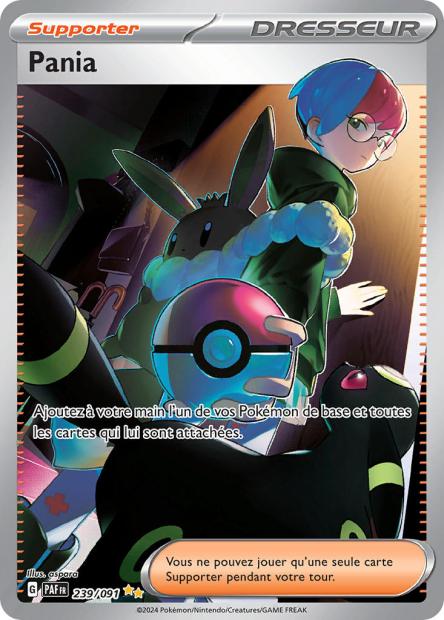 Carte Pokémon Pania 239/091 Destinees de Palea EV4_5 LorenZone
