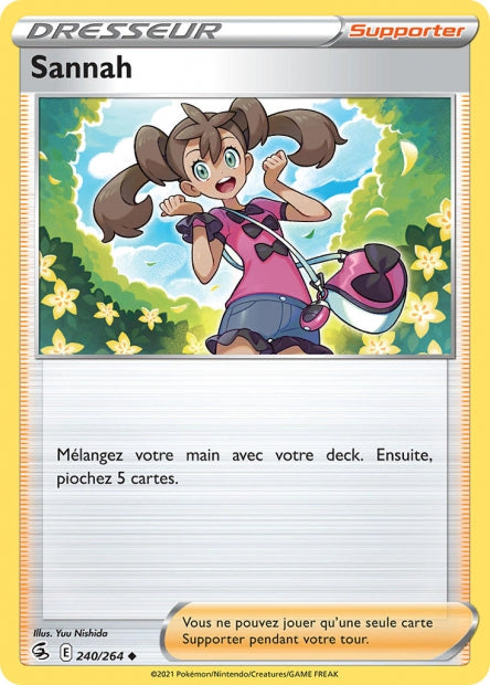 Carte Pokémon Sannah 240/264 FST EB08 LorenZone