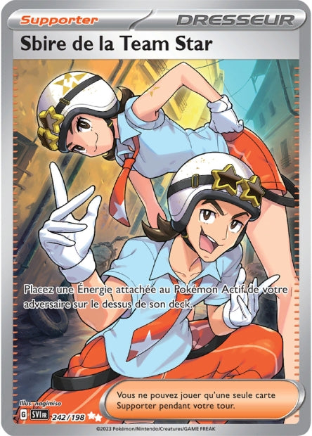 Carte Pokémon Sbire de la Team Star 242/198 SV1 EV01 LorenZone