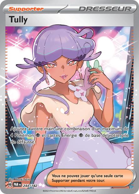 Carte Pokémon Tully 244/182 PAR Faille Paradoxe EV04 Neuf FR LorenZone