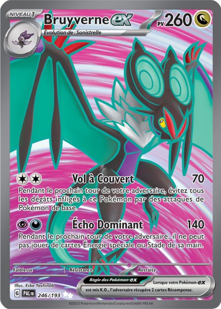 Carte Pokémon Bruyverne EX 246/193 PAL EV02 LorenZone