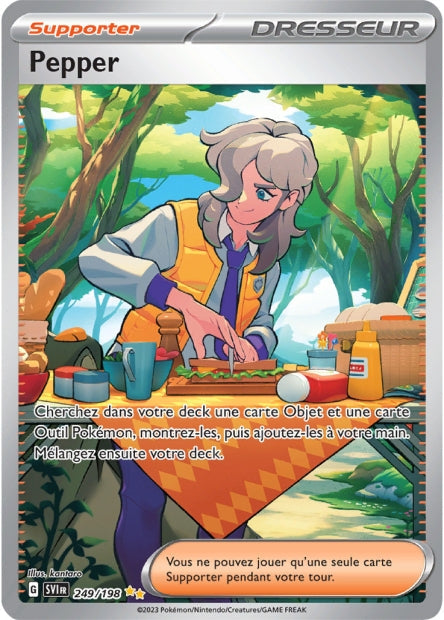 Carte Pokémon Pepper 249/198 SV1 EV01 LorenZone