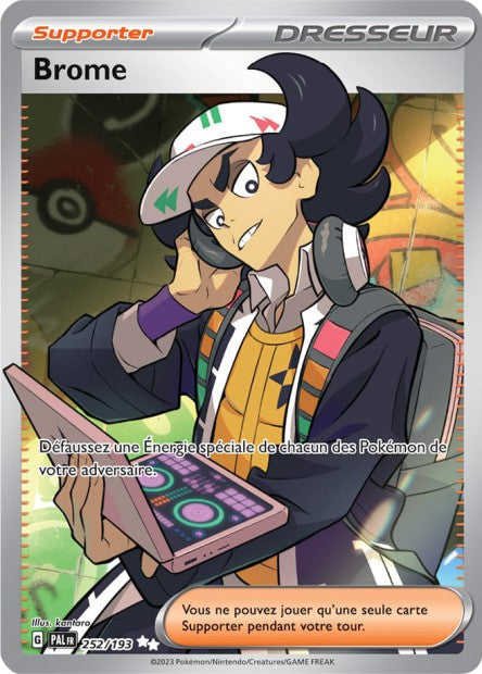 Carte Pokémon Brome 252/193 PAL EV02 LorenZone