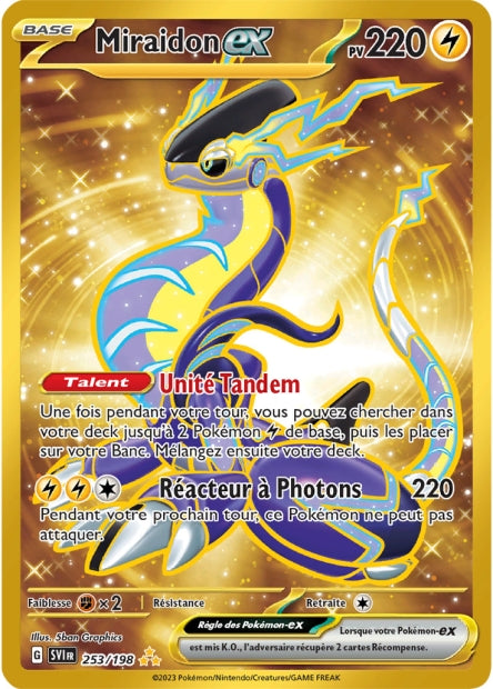 Carte Pokémon Miraidon EX 253/198 SV1 EV01 LorenZone
