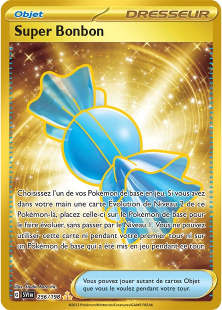 Carte Pokémon Super Bonbon 256/198 SV1 EV01 LorenZone