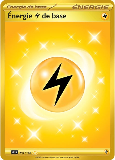 Carte Pokémon Énergie Électrique de base 257/198 SV1 EV01 LorenZone
