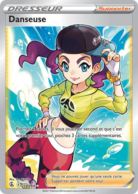 Carte Pokémon Danseuse 259/264 FST EB08 LorenZone