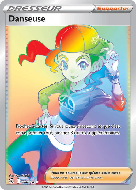 Carte Pokémon Danseuse 274/264 FST EB08 LorenZone
