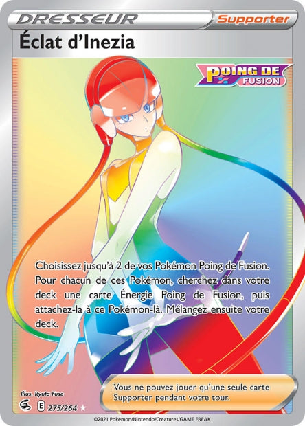 Carte Pokémon Éclat d'Inezia 275/264 FST EB08 LorenZone