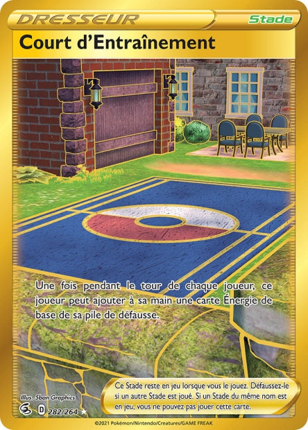 Carte Pokémon Court d'Entraînement 282/264 FST EB08 LorenZone