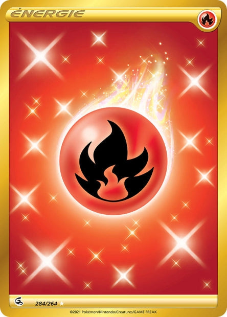 Carte Pokémon Énergie Feu 284/264 FST EB08 LorenZone