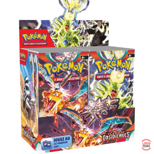 Display, Flammes Obsidiennes, OBF, Scellé