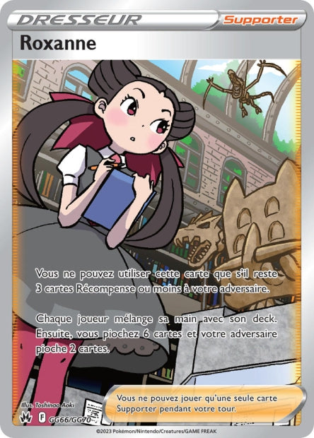 Carte Pokémon Roxanne GG66/GG70 CRZ Epee et Bouclier EB12_5 Neuf FR LorenZone