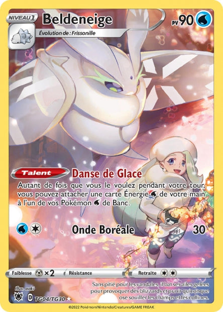 Carte Pokémon Beldeneige TG04/TG30 ASR Astres Radieux EB10 Neuf FR LorenZone