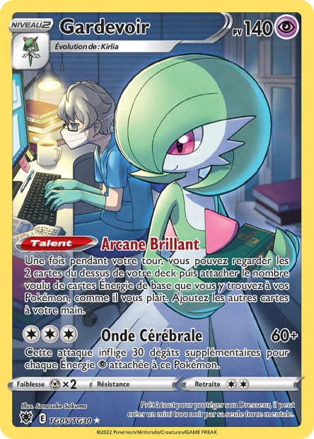 Carte Pokémon Gardevoir TG05/TG30 ASR Astres Radieux EB10 Neuf FR LorenZone