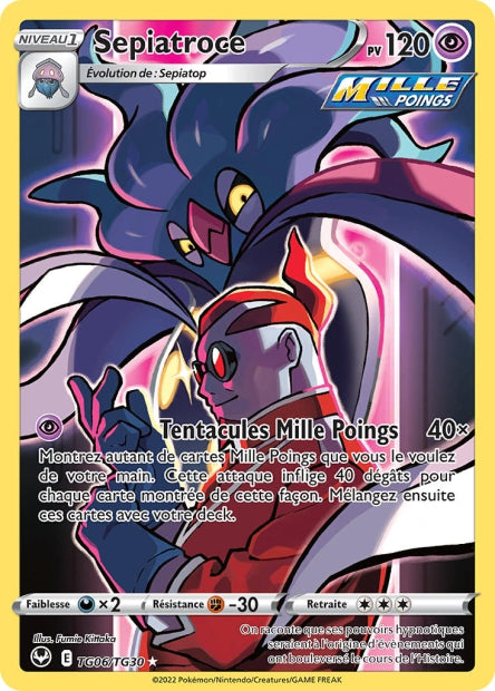 Carte Pokémon Sepiatroce TG06/TG30 SIT Tempete Argentee EB12 Neuf FR LorenZone