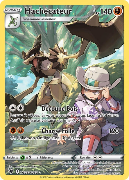 Carte Pokémon Hachécateur TG08/TG30 ASR Astres Radieux EB10 Neuf FR LorenZone