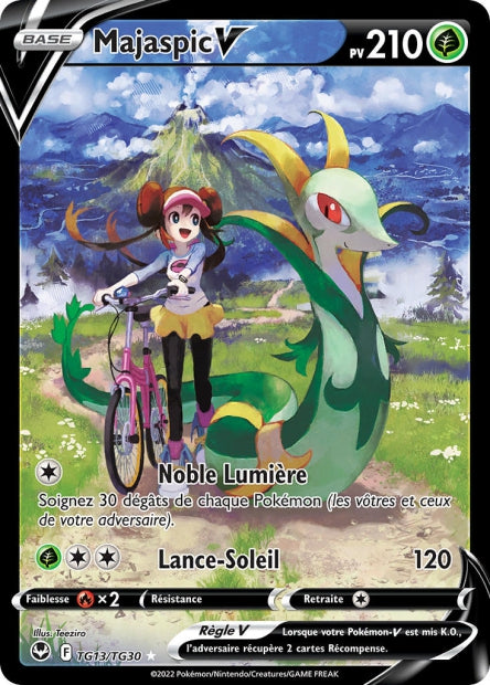 Carte Pokémon Majespic V TG13/TG30 SIT Tempete Argentee EB12 Neuf FR LorenZone