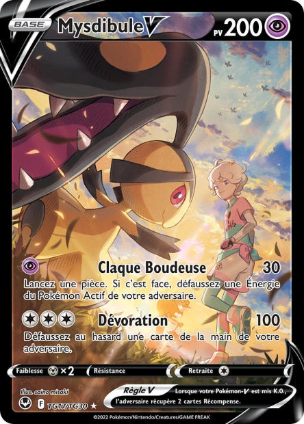 Carte Pokémon Mysdibule V TG17/TG30 SIT Tempete Argentee EB12 Neuf FR LorenZone
