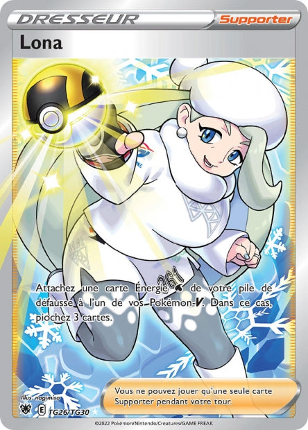 Carte Pokémon Lona TG26/TG30 ASR Astres Radieux EB10 Neuf FR LorenZone