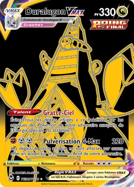 Carte Pokémon Duralugon VMAX TG30/TG30 SIT Tempete Argentee EB12 Neuf FR LorenZone